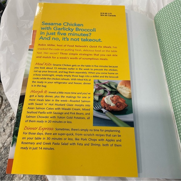 QUICK FIX MEALS - Food Network Cookbook Many Quick Fix Ideas - Picture 3 of 6